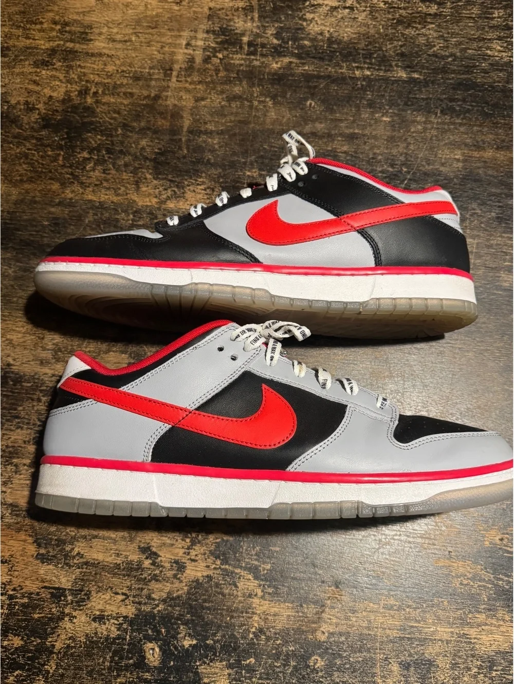 Leather sneakers, Nike Dunk Low Clark Atlanta University